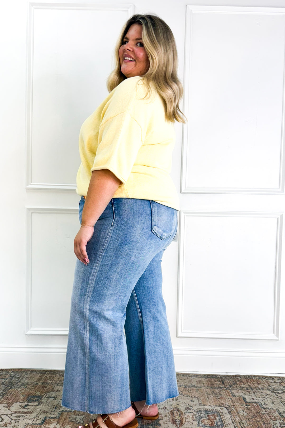 Curvy Everyday Essential Knit Top