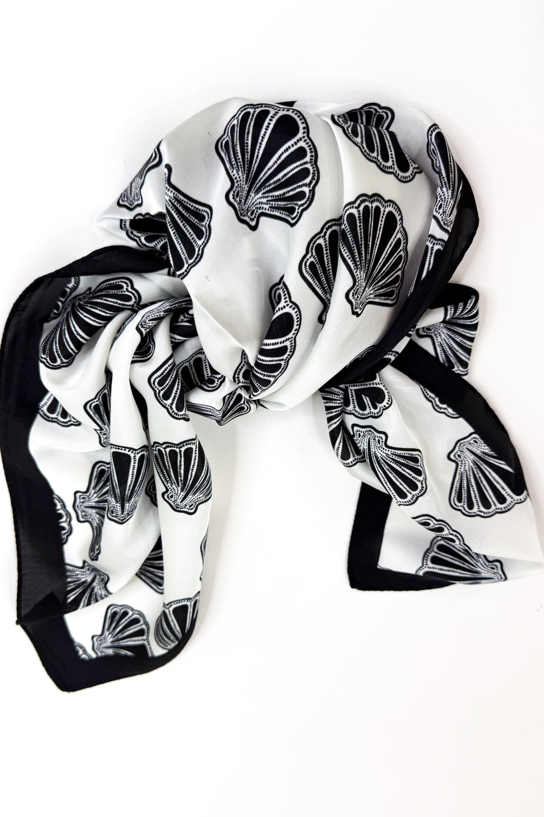 Seaside Shell Square Scarf
