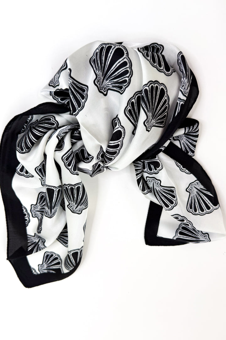 Seaside Shell Square Scarf