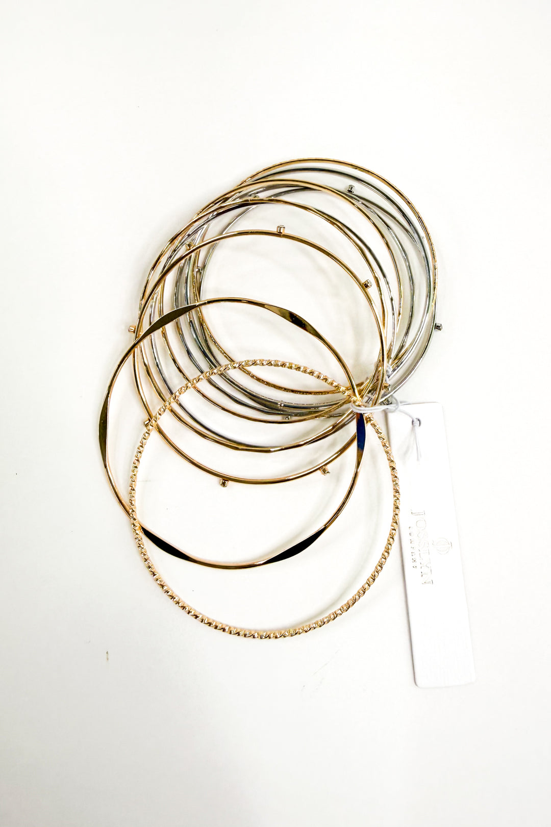 Mixed Luxe Bangle Set