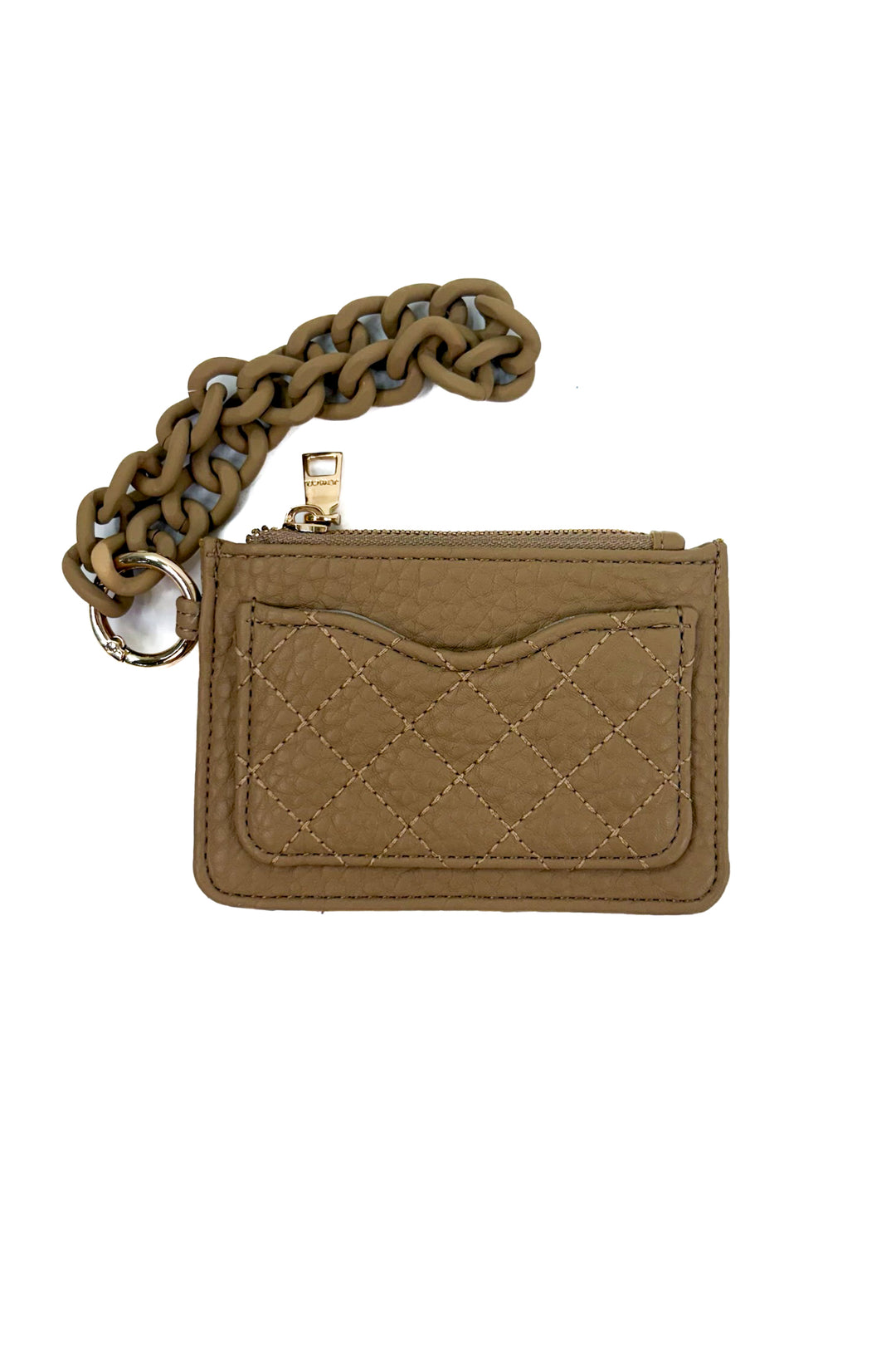 Rhodes Quilted Wallet w/ Chain Bangle
