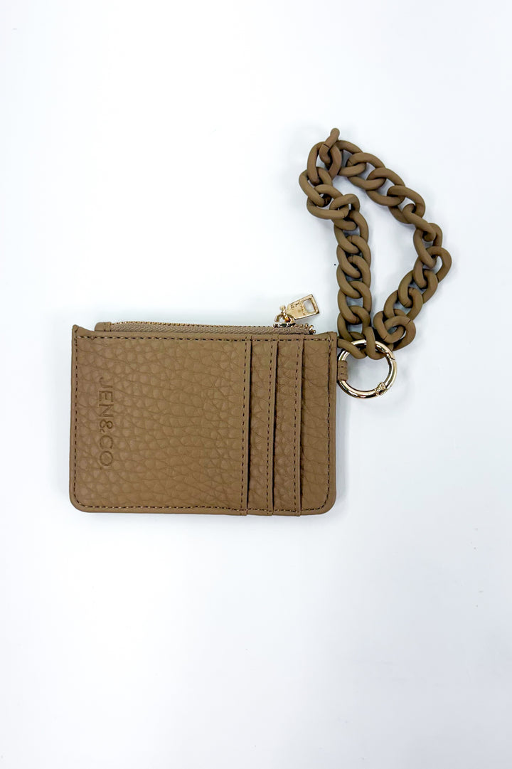 Rhodes Quilted Wallet w/ Chain Bangle