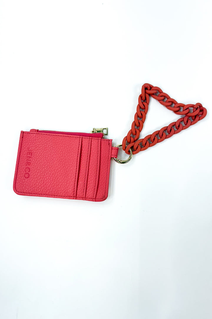 Rhodes Quilted Wallet w/ Chain Bangle