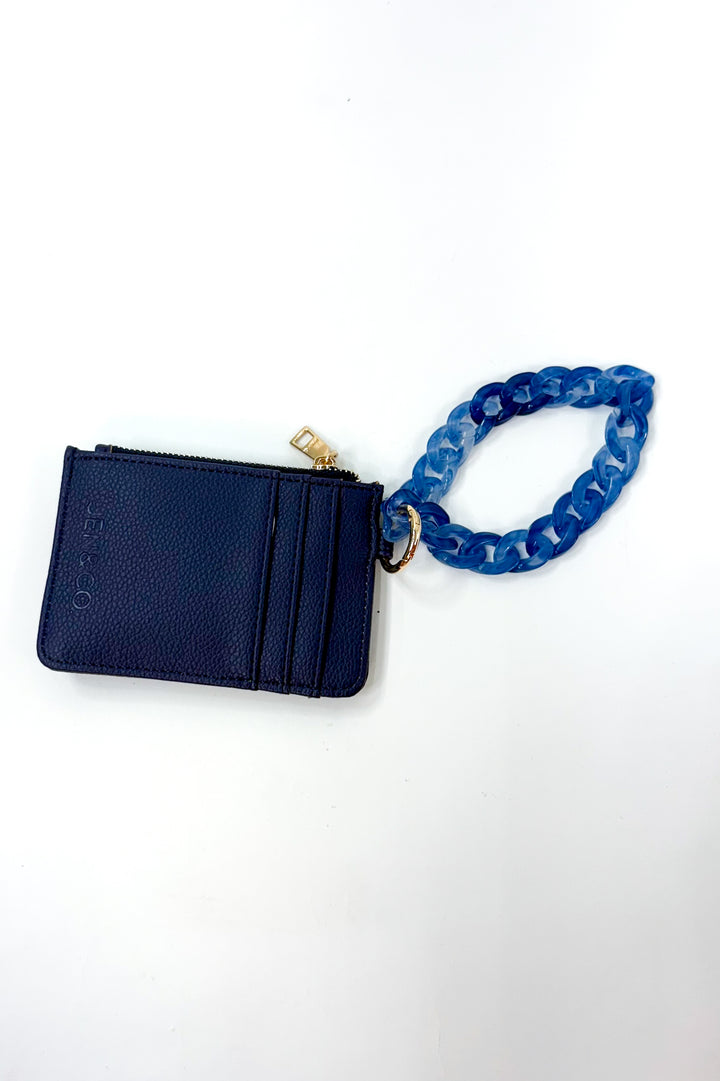 Rhodes Quilted Wallet w/ Chain Bangle