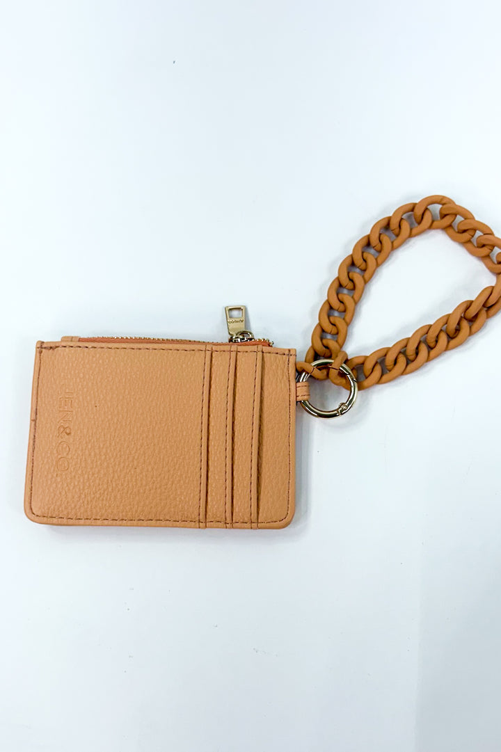 Rhodes Quilted Wallet w/ Chain Bangle