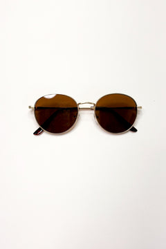 Lennon Round Metal Sunglasses