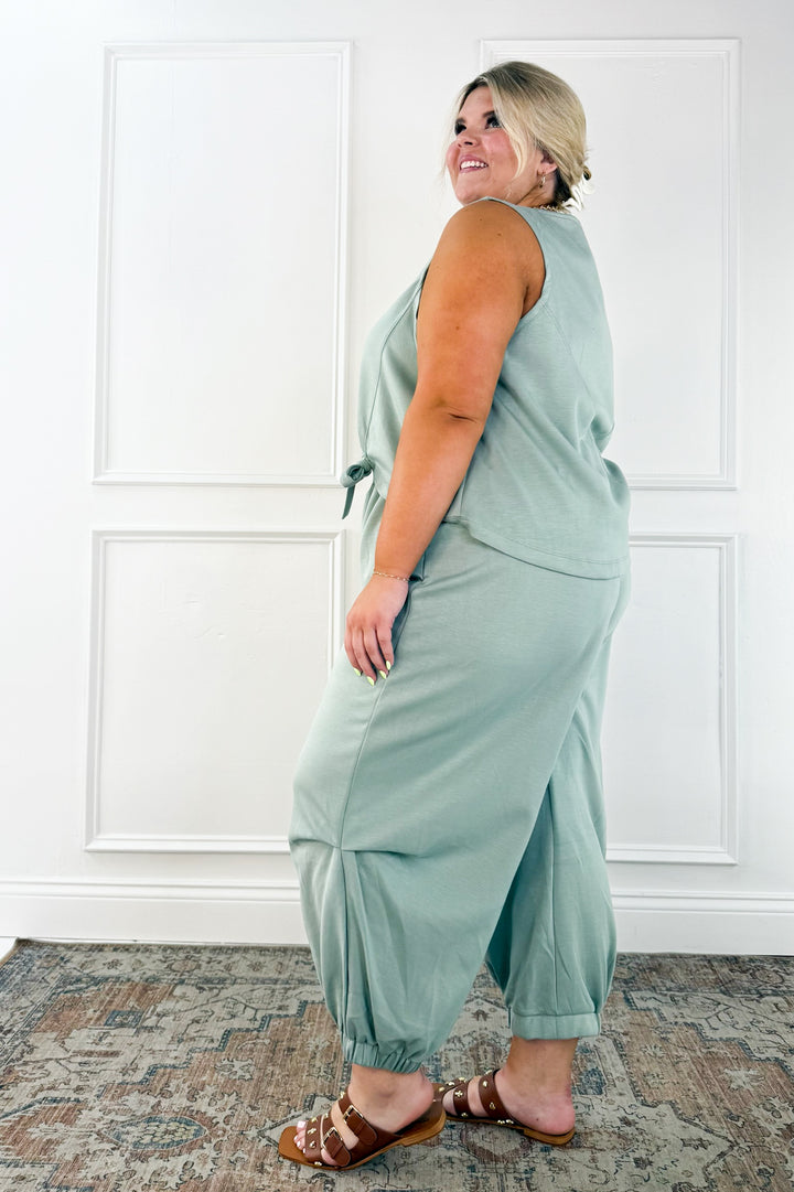 Curvy Sage Ease Wide Leg Pants