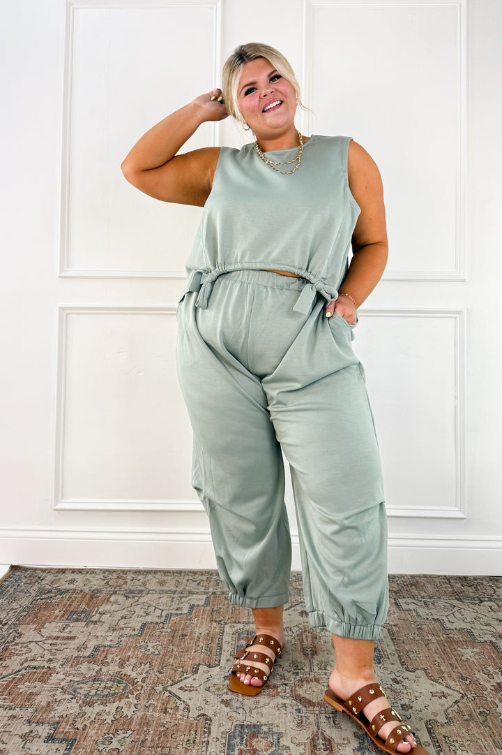 Curvy Sage Ease Wide Leg Pants