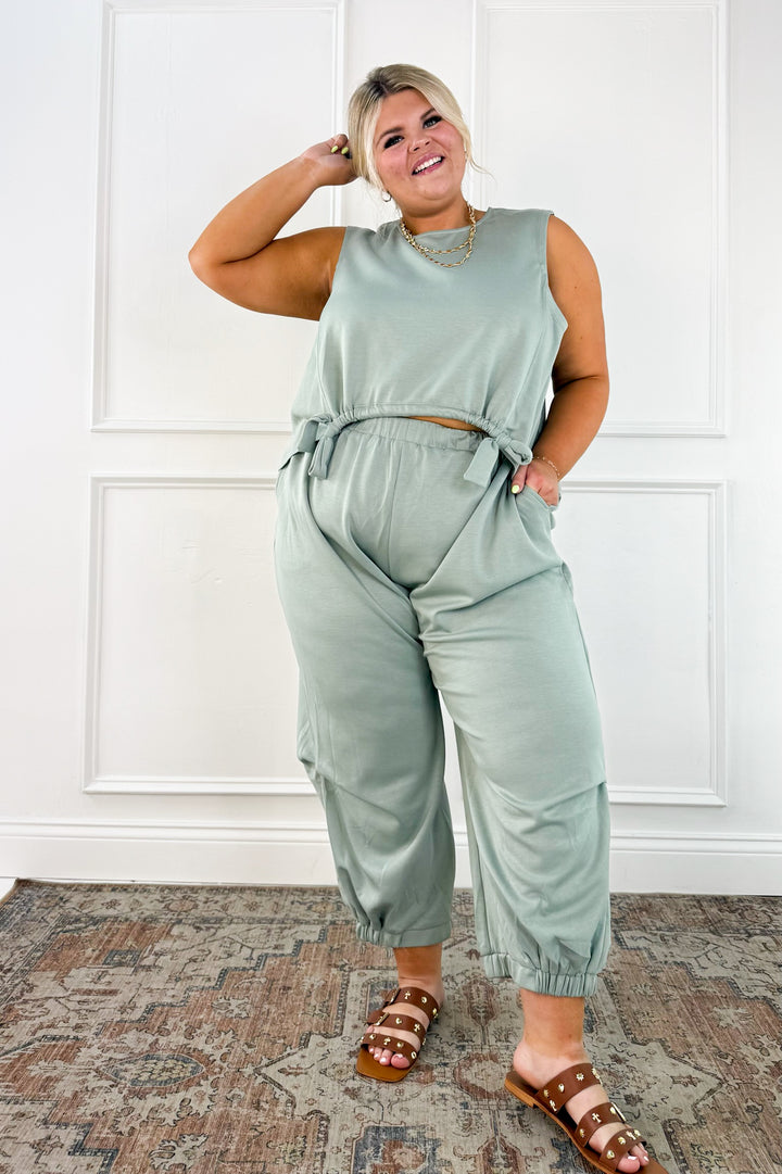 Curvy Sage Ease Wide Leg Pants