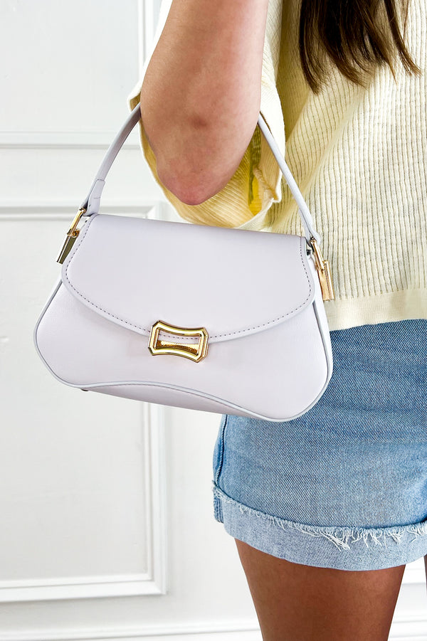 Sao Paulo Structured Crossbody w/ Lock Closure