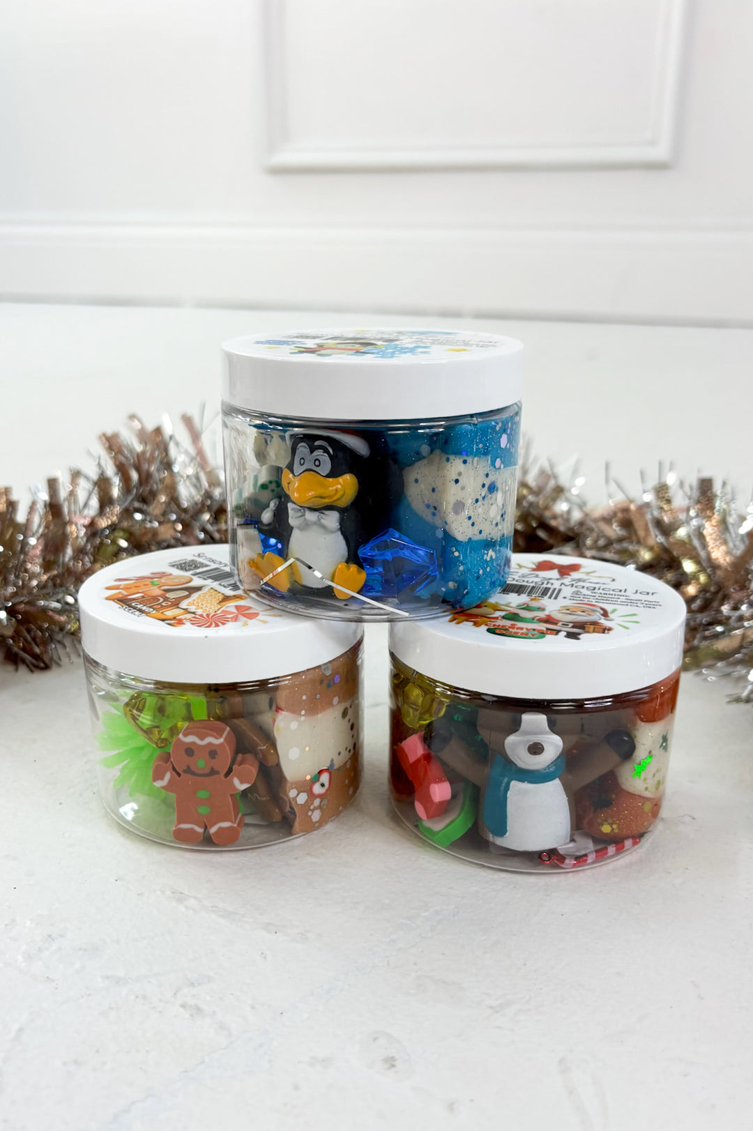 Winter Magical Dough Jar