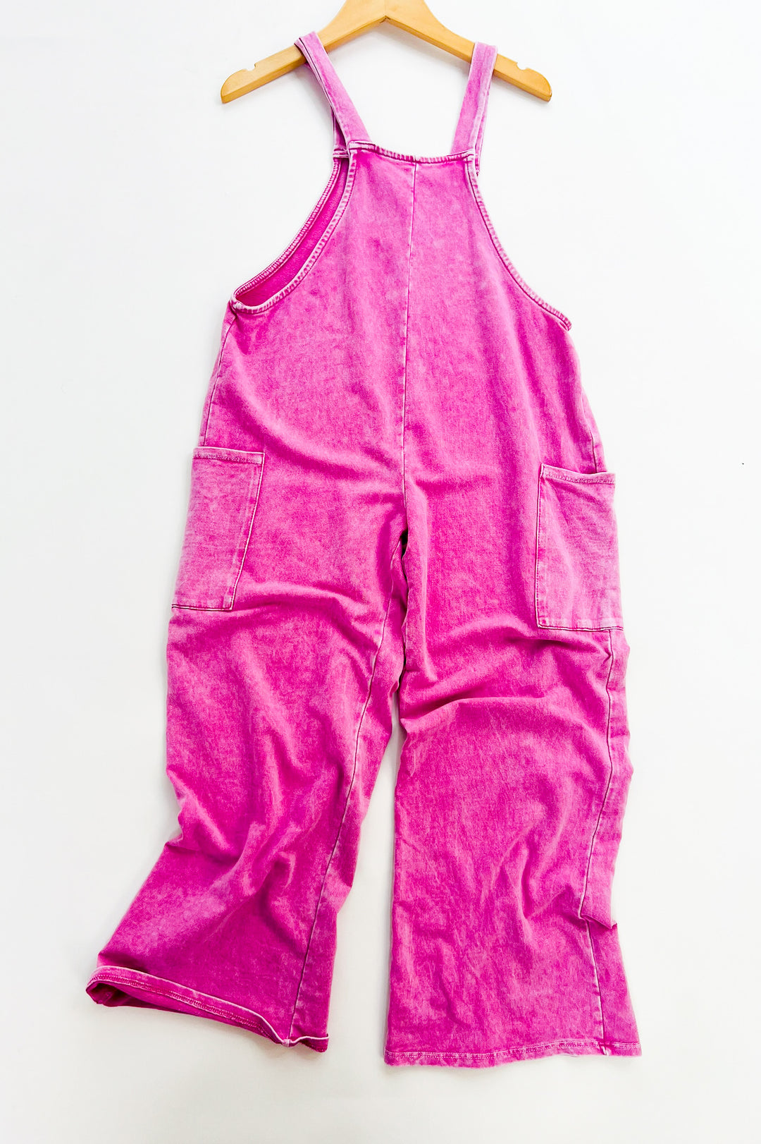 Girl's Mineral Wash Overalls