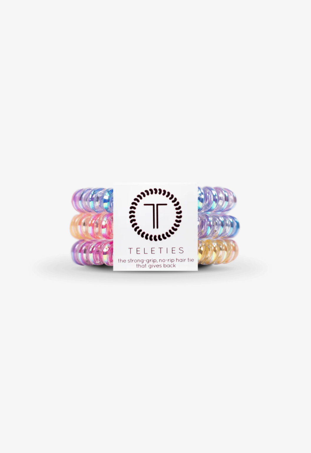 Teleties - 3 Pack Spiral Hair Coil | Small