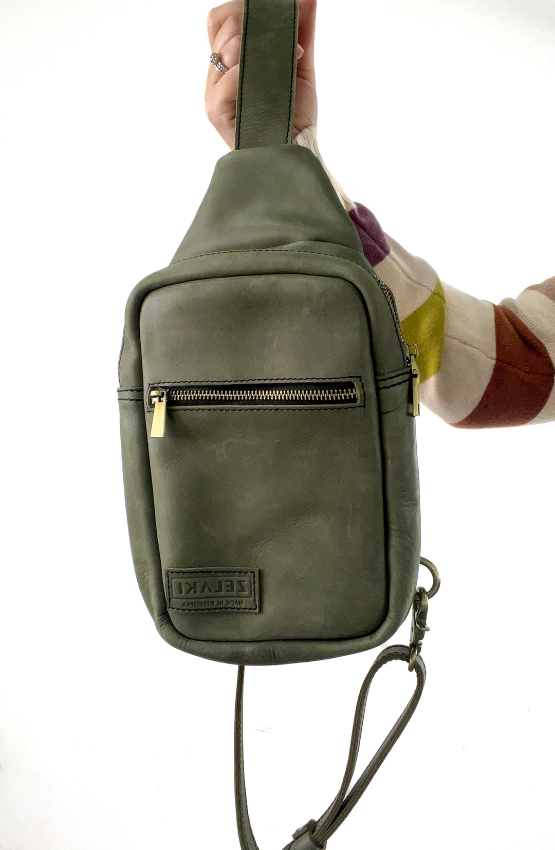 Zelaki Leather Co. Addis Sling Bag