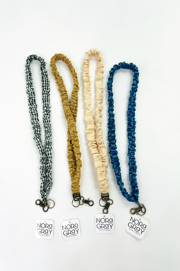 Soft Scrunchy Lanyards