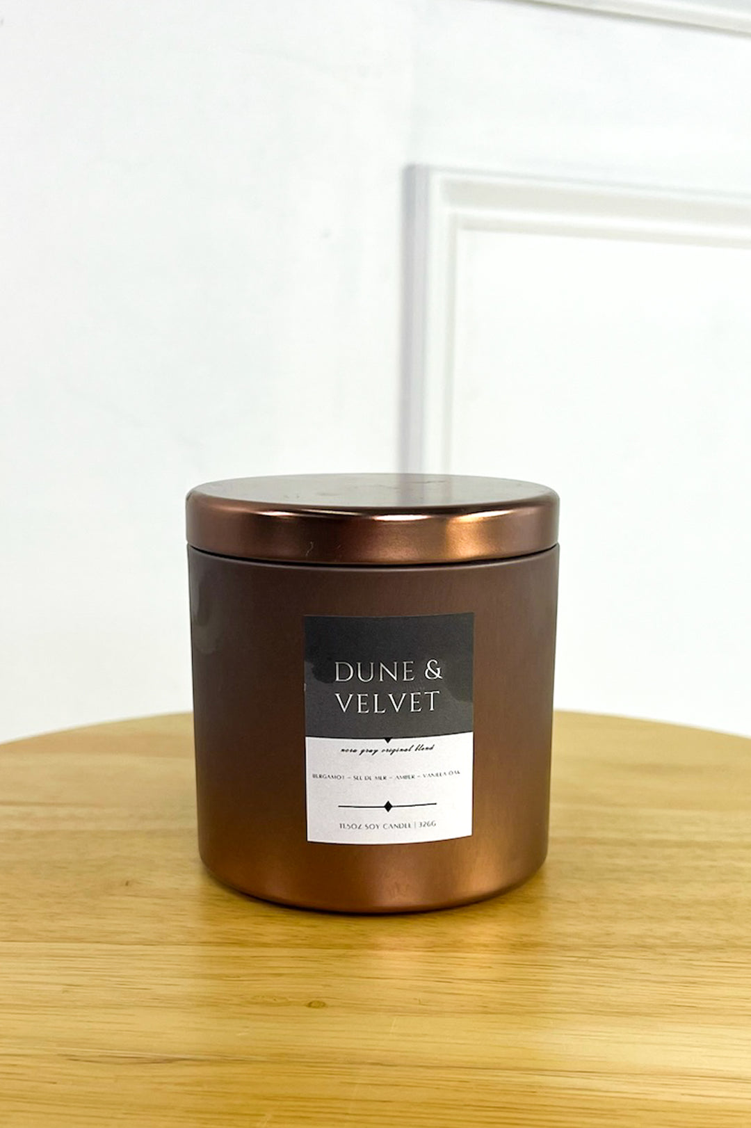 Dune & Velvet | 11 Oz Infinity Tin Candle