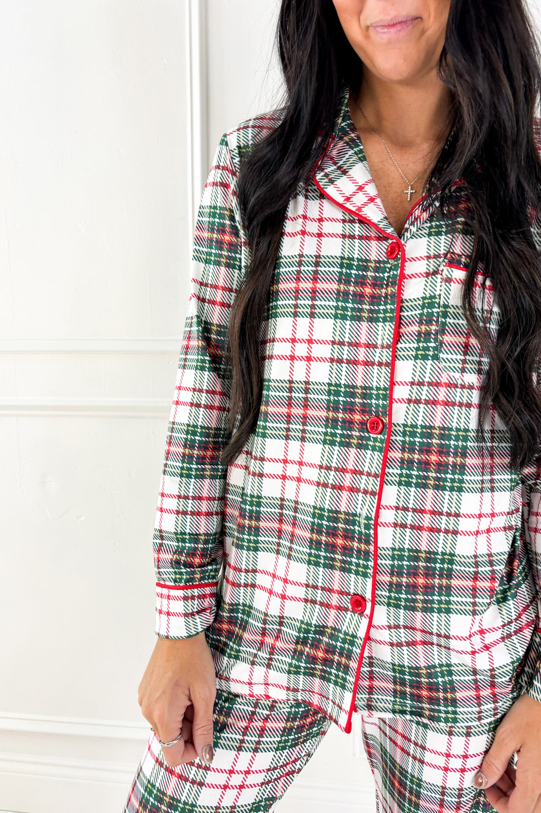 Mommy & Me Christmas Plaid Pajamas- Woman’s