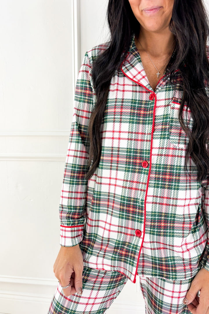 Mommy & Me Christmas Plaid Pajamas- Woman’s