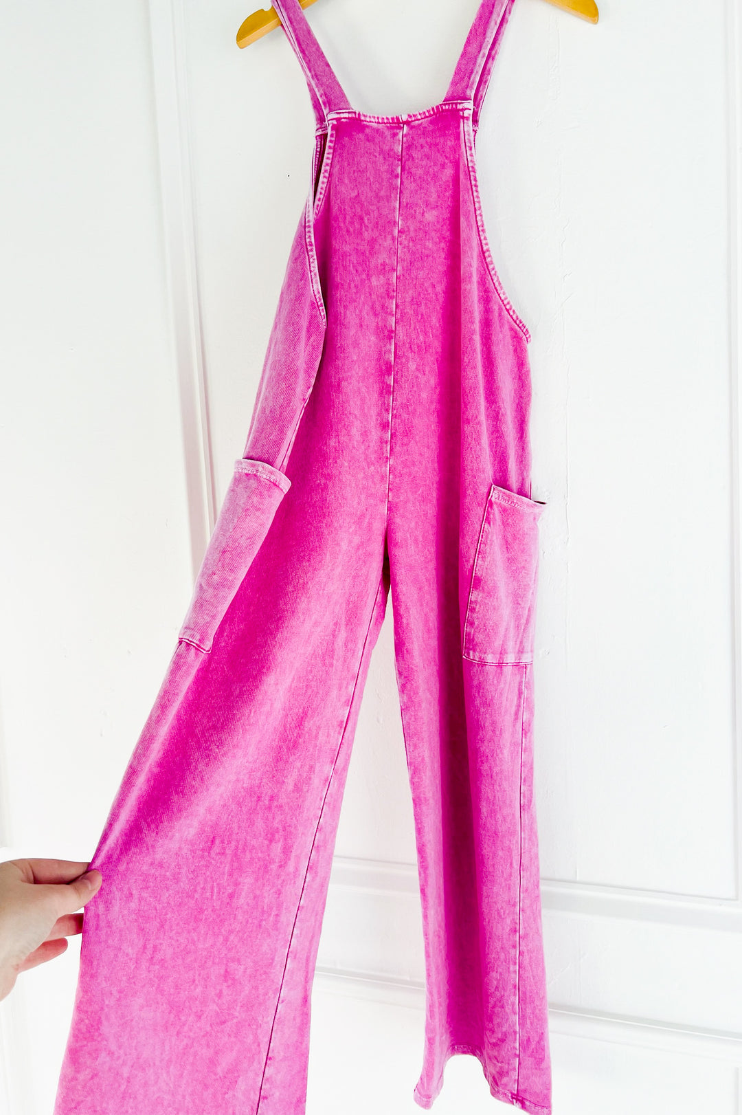 Girl's Mineral Wash Overalls