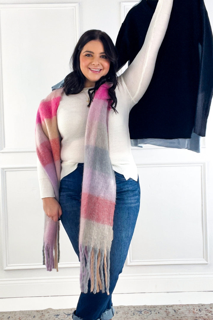 Round Neck Boyfriend Fit Sweater