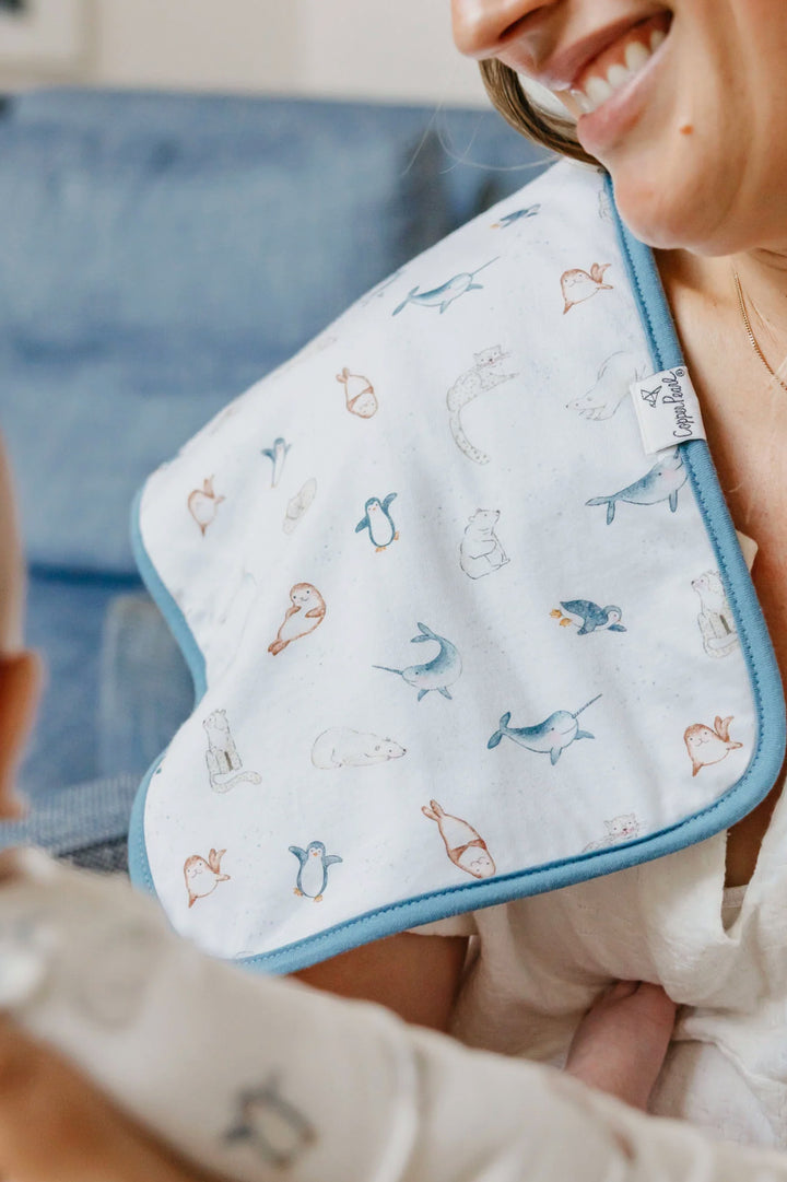 Arctic Wonder Burp Cloth Set (3-Pack) | Copper Pearl