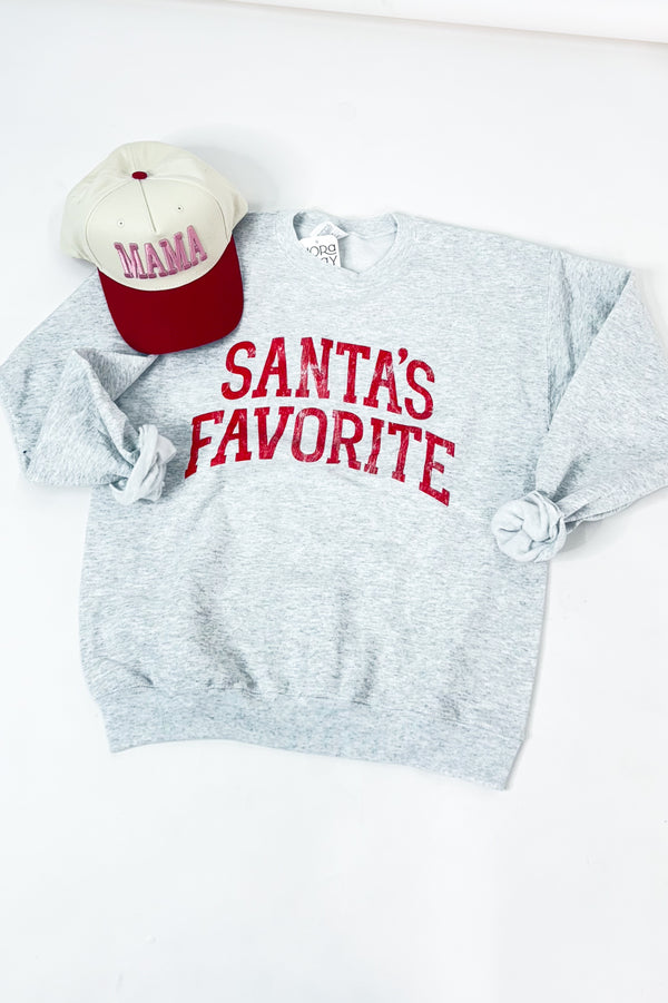 Santa's Favorite Graphic Sweatshirt