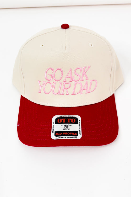 Go Ask Your Dad Trucker Hat