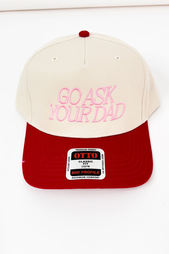 Go Ask Your Dad Trucker Hat