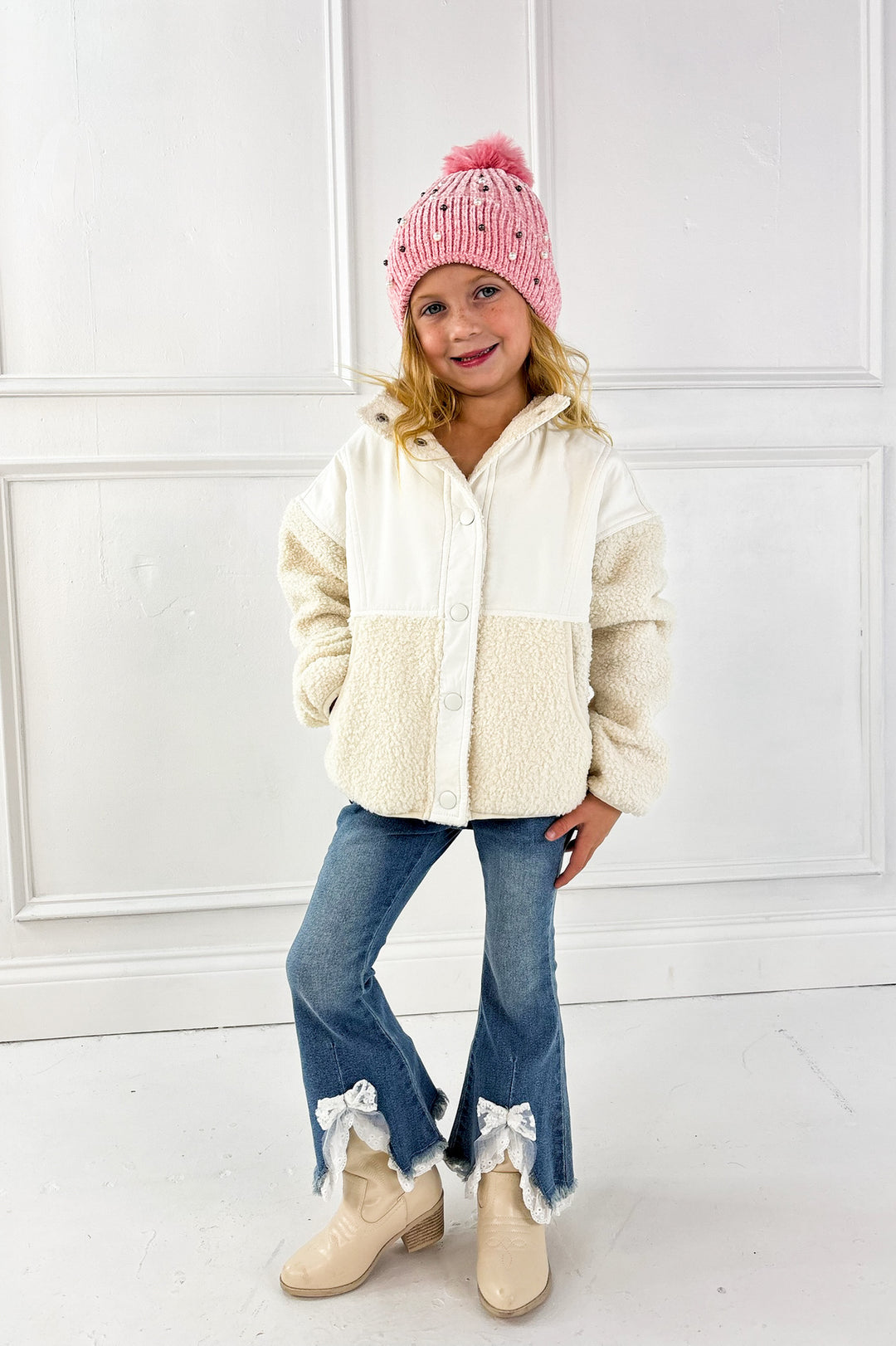 Cloud Nine Tween Sherpa Jacket