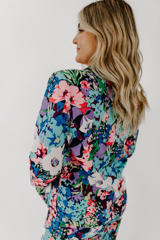 Load image into Gallery viewer, Blossom Bright Floral Blazer
