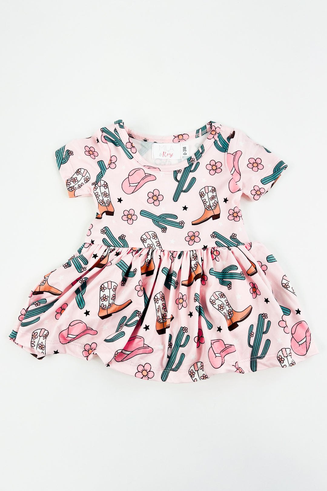 Western Cowgirl Twirl Onesie
