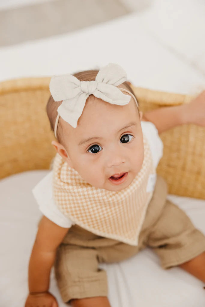 Eden Bandana Bib Set (4-Pack) | Copper Pearl