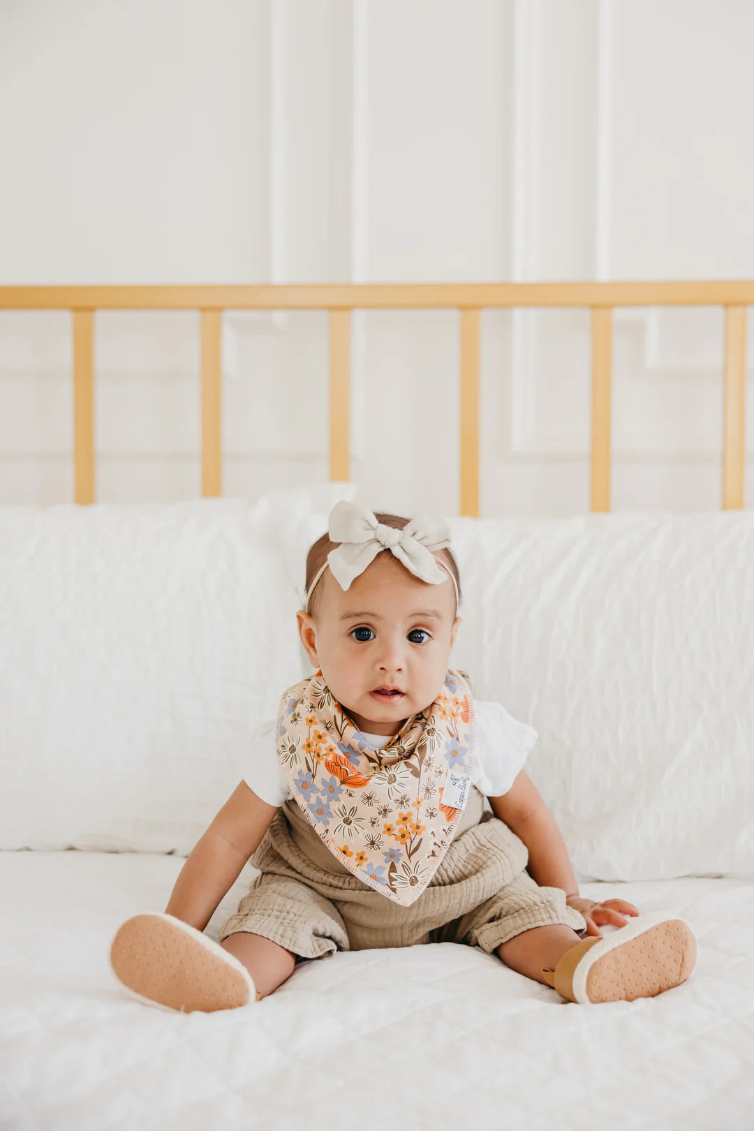 Eden Bandana Bib Set (4-Pack) | Copper Pearl