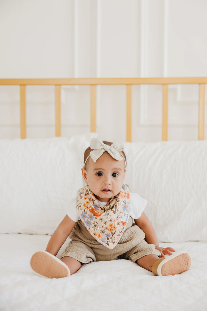 Eden Bandana Bib Set (4-Pack) | Copper Pearl