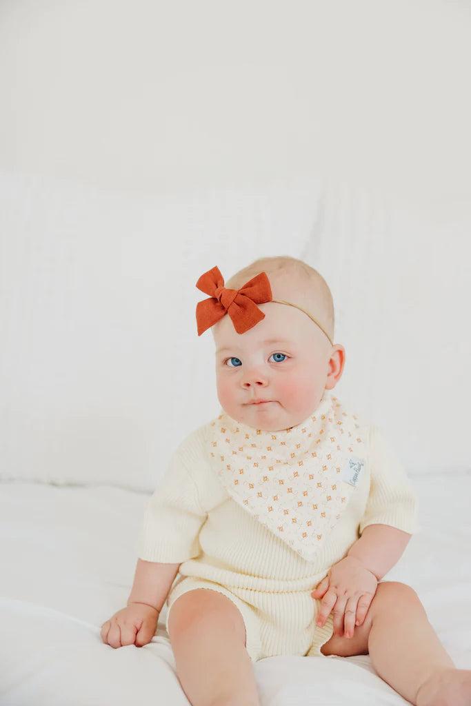 Eden Bandana Bib Set (4-Pack) | Copper Pearl