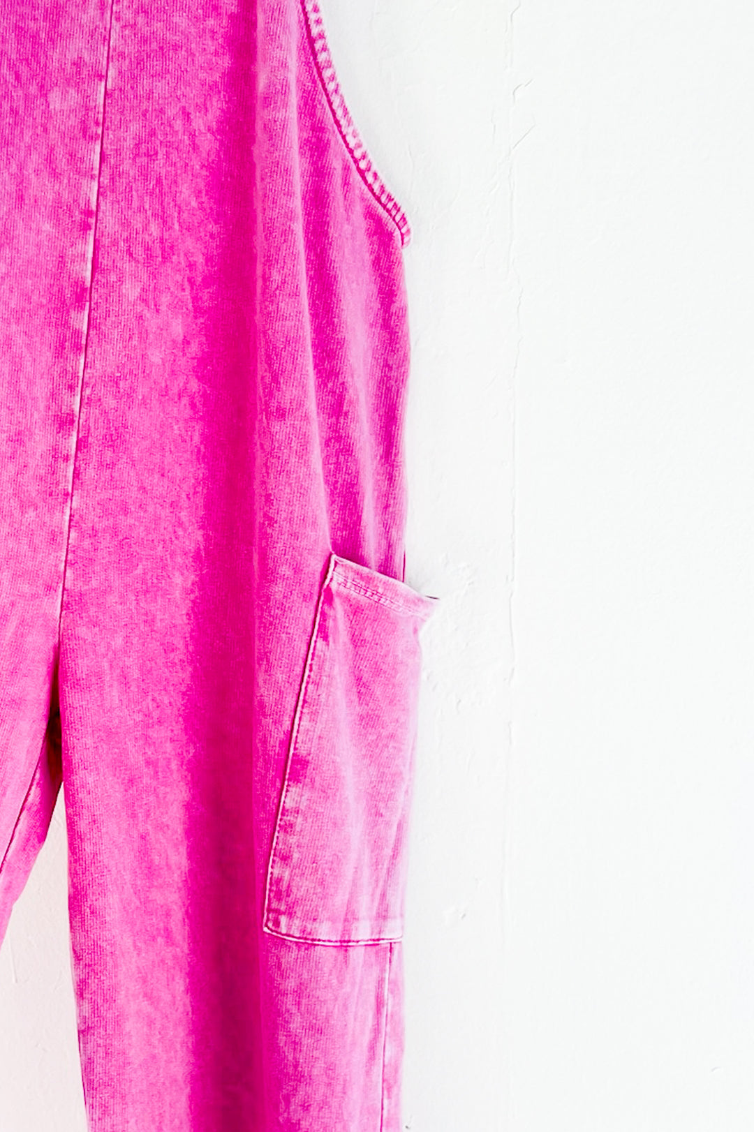 Girl's Mineral Wash Overalls
