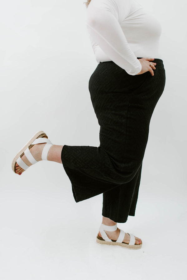 Go With The Flow Curvy Crop Pants