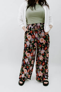 Maggie Retro Floral Pants
