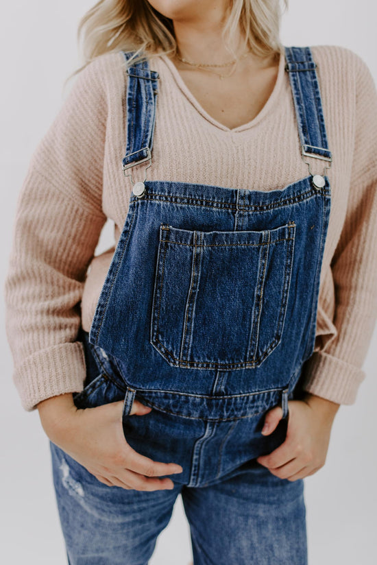 Load image into Gallery viewer, Blaine Relaxed Fit Overalls
