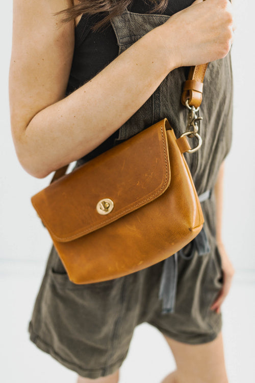 Zelaki Leather Co Jinka Belt Bag
