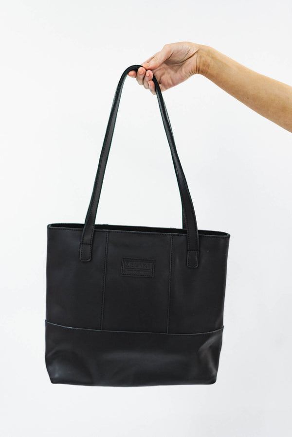 Aubrey Tote Bag in Black