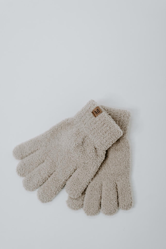 Winter Solid Soft Gloves
