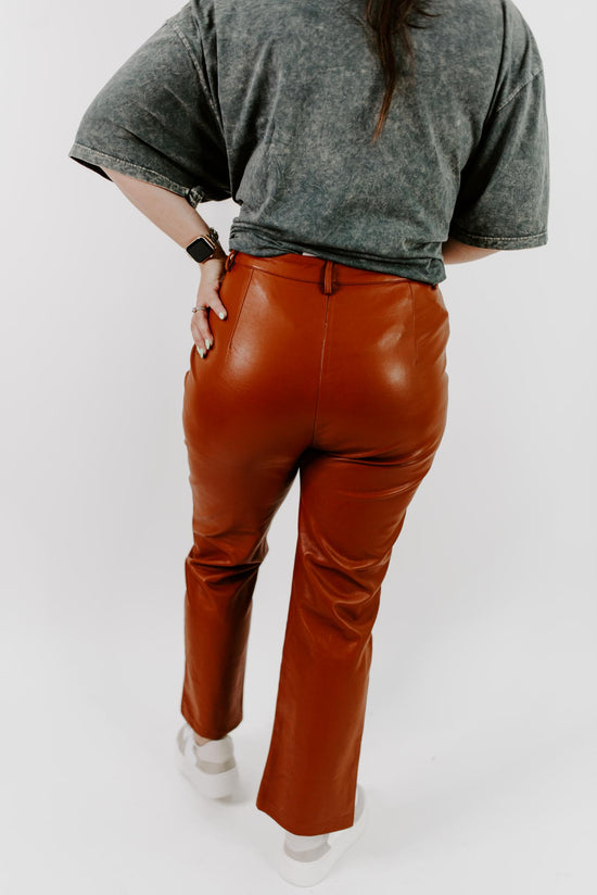 Load image into Gallery viewer, Sable Faux Leather Pants
