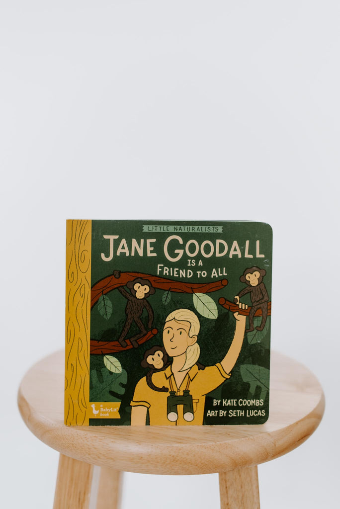 Little Naturalists: Jane Goodall Board Book