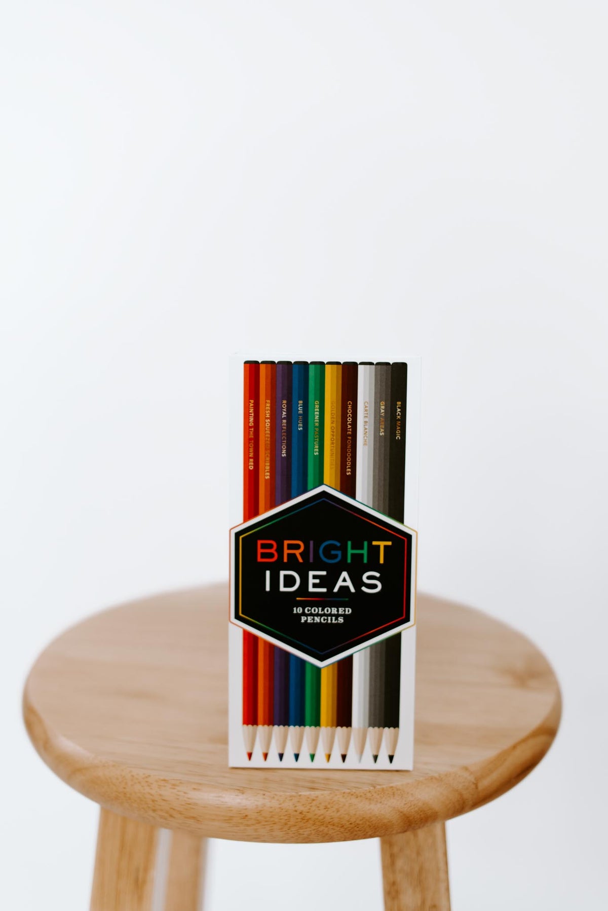 Hardcover 10 Colored Pencil Set