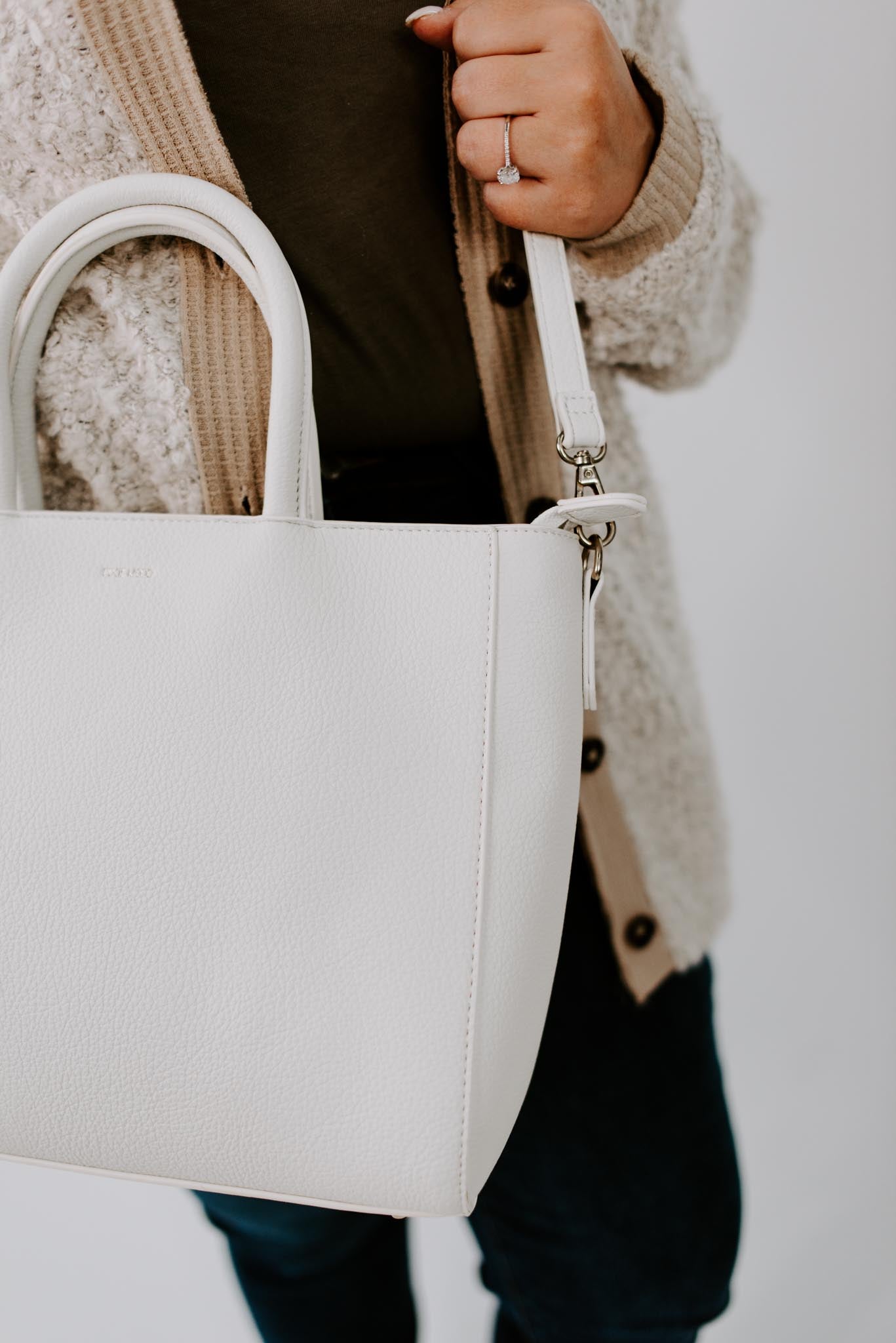 Sable Pebbled Tote