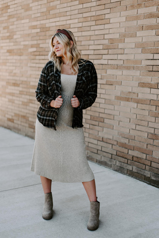 Ellery Sleeveless Sweater Midi Dress