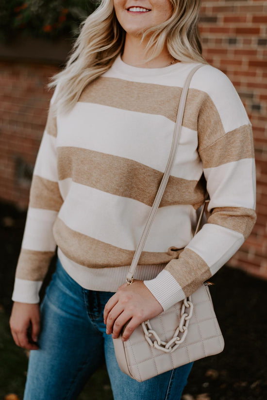 Wren Sift Touch Stripe Sweater