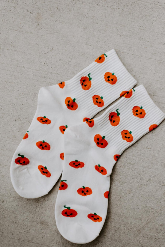 Load image into Gallery viewer, Pumpkin Halloween Socks
