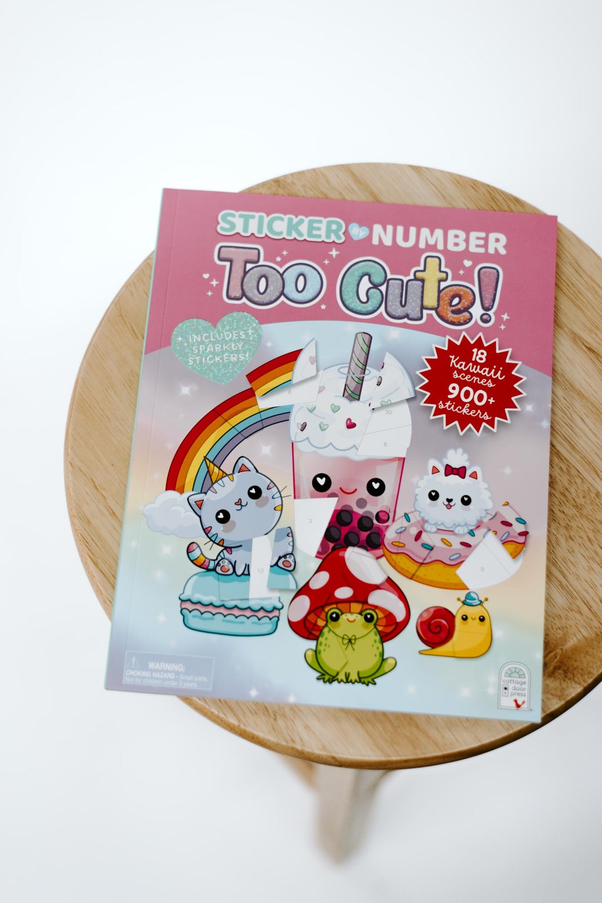 Sticker By Number Book | Too Cute!